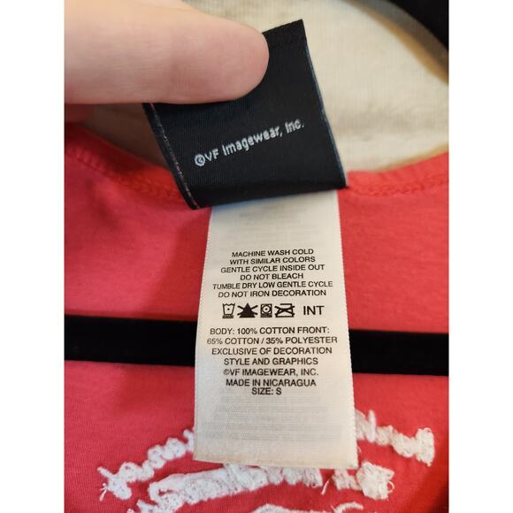 Harley-Davidson Motor‎ Cycles Women's Pink Cotton Scoop Neck Tank Top Size Small - Picture 4 of 6